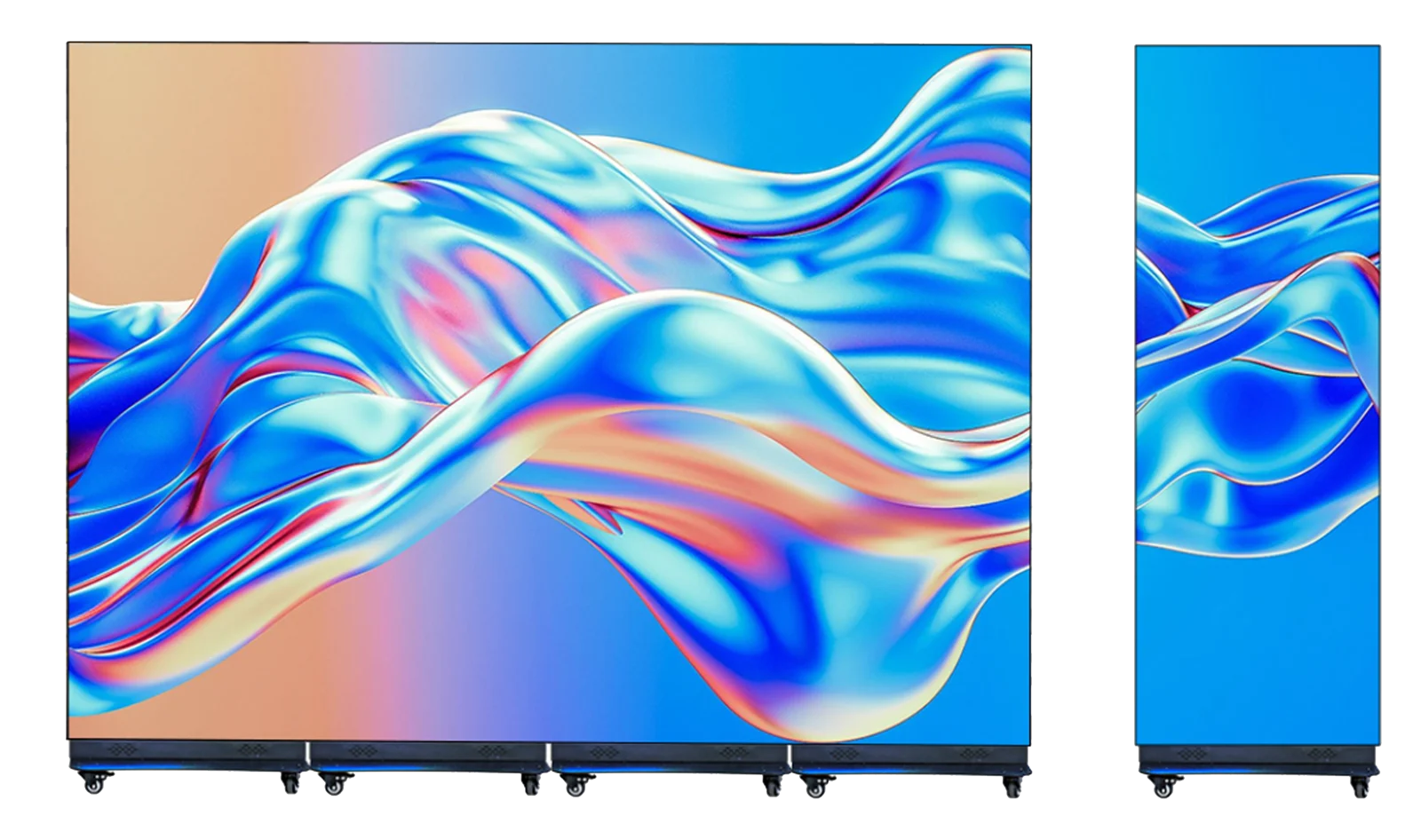 LED Poster — Multi-screen arrangement